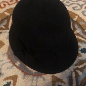ADORA FELT WINTER/FALL HAT WITH BOW